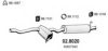 ALFA 60607940 Middle-/End Silencer